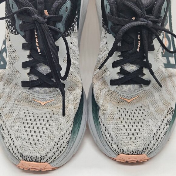 Hoka Challenger 7 Women's Size 7 B Harbor Mist/Spruce Running Shoes pre-owned - Picture 3 of 11